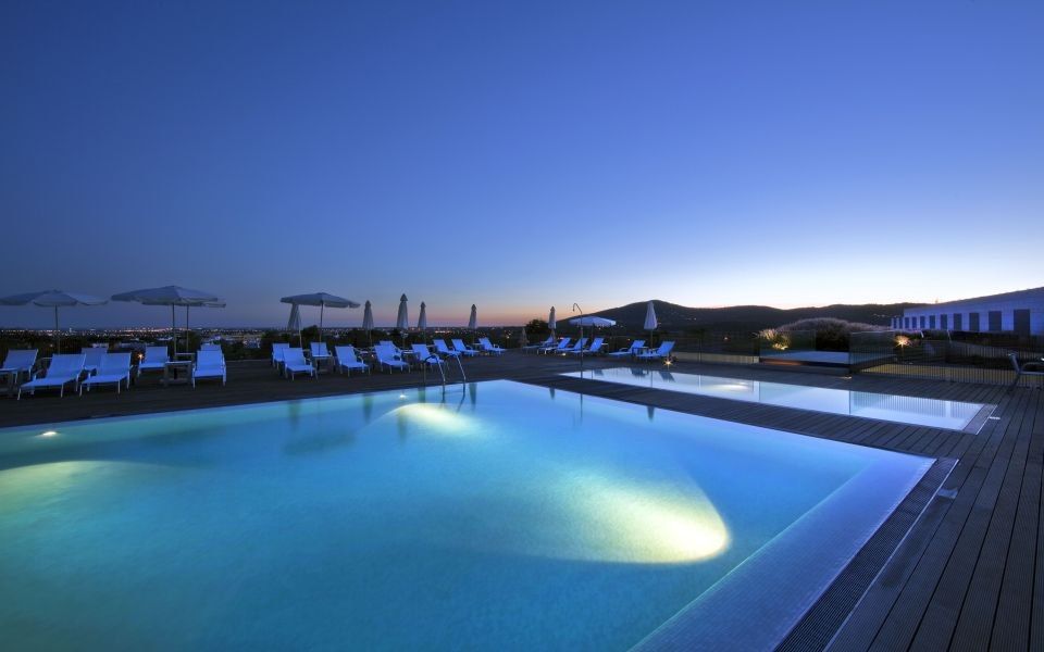 Pousada Palacio De Estoi - Small Luxury Hotels Of The World Luaran gambar The pool at the hotel