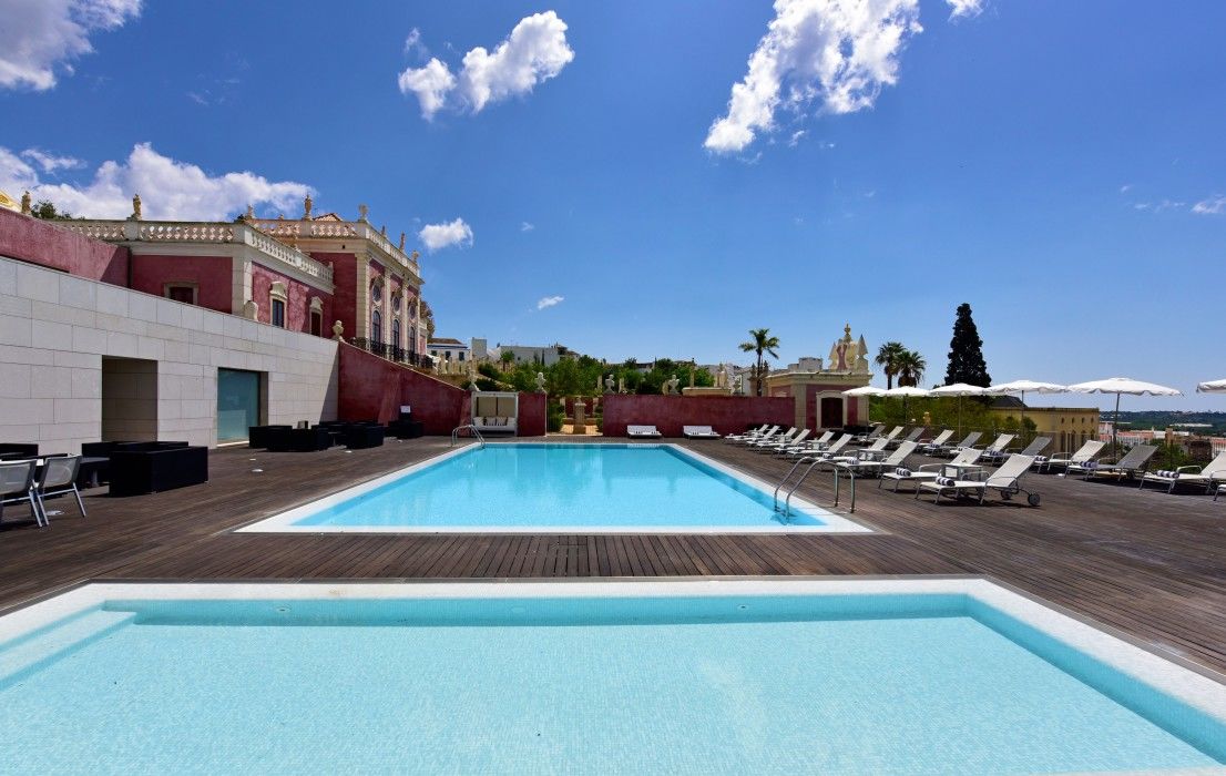 Pousada Palacio De Estoi - Small Luxury Hotels Of The World Luaran gambar The swimming pool